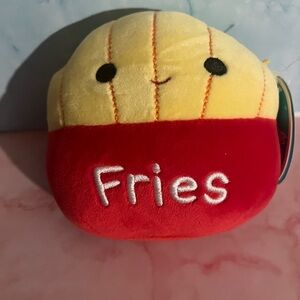 Claire's Squishmallow Fries Plush Toy - Yellow & Red -Floyd